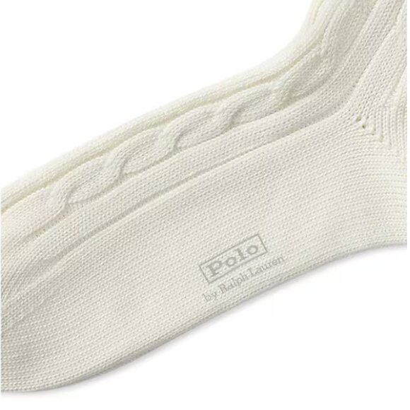 Polo Ralph Lauren Cricket Cable Crew Socks - Picture 4 of 4